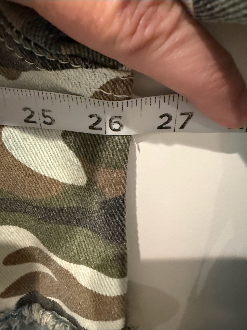 POL Clover Camo Jacket Size Medium Oversized Boho Distressed - Picture 13 of 16